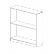 Credenza Open Shelves